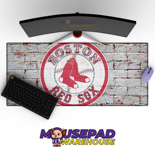 Boston Red Sox V11 Mousepad Mockup