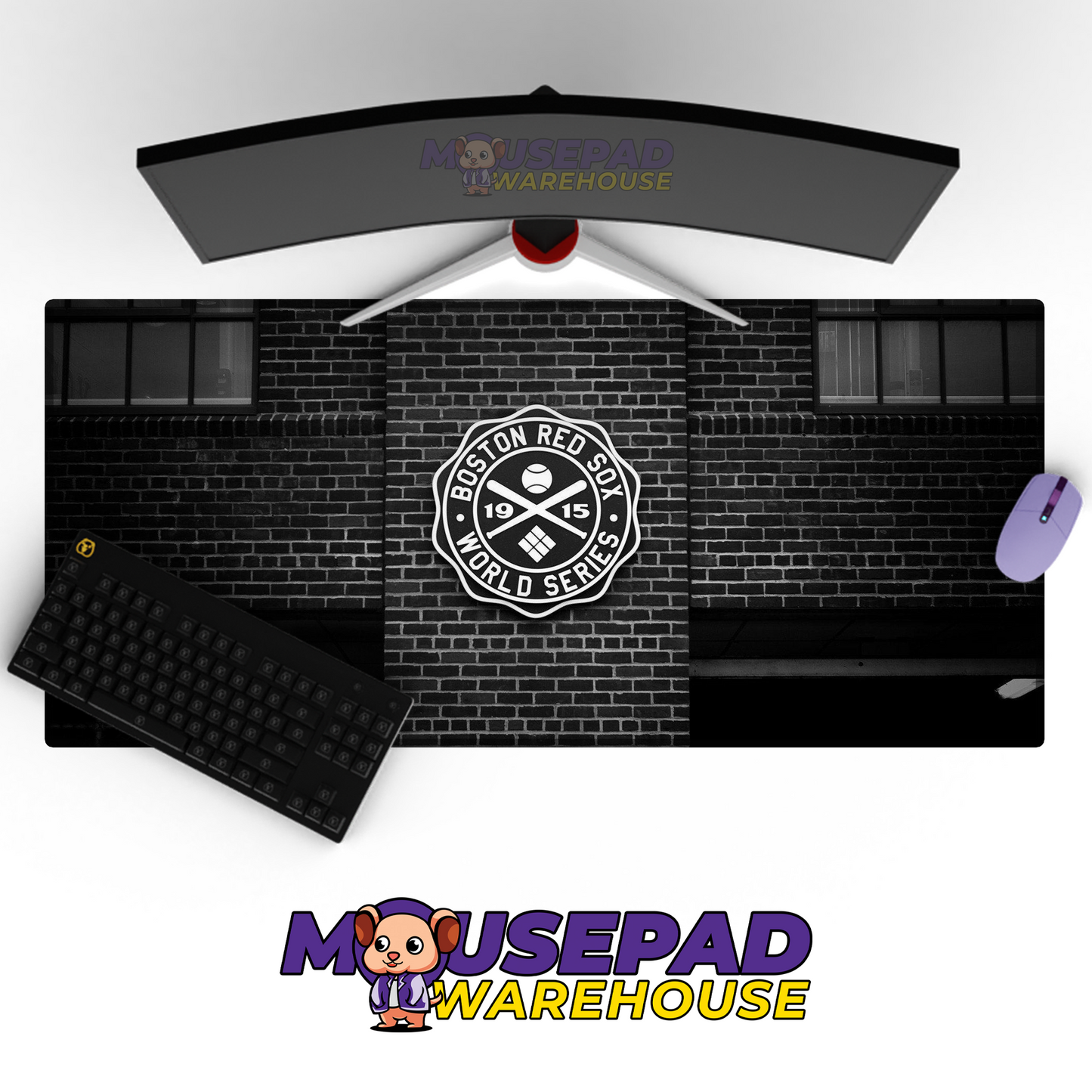 Boston Red Sox V14 Mousepad Mockup