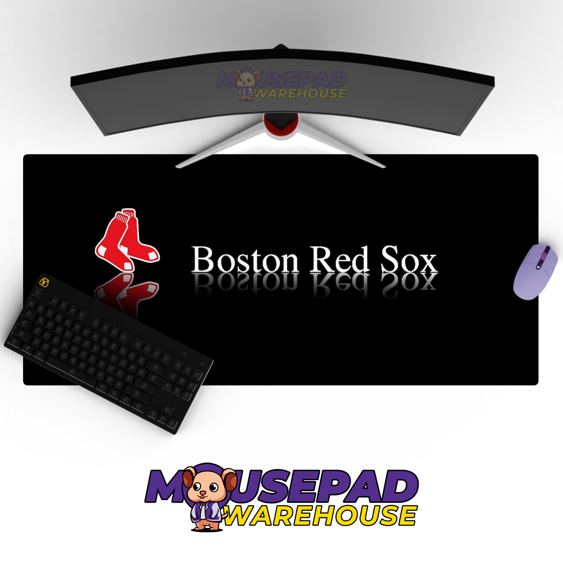 Boston Red Sox V20 Mousepad Mockup