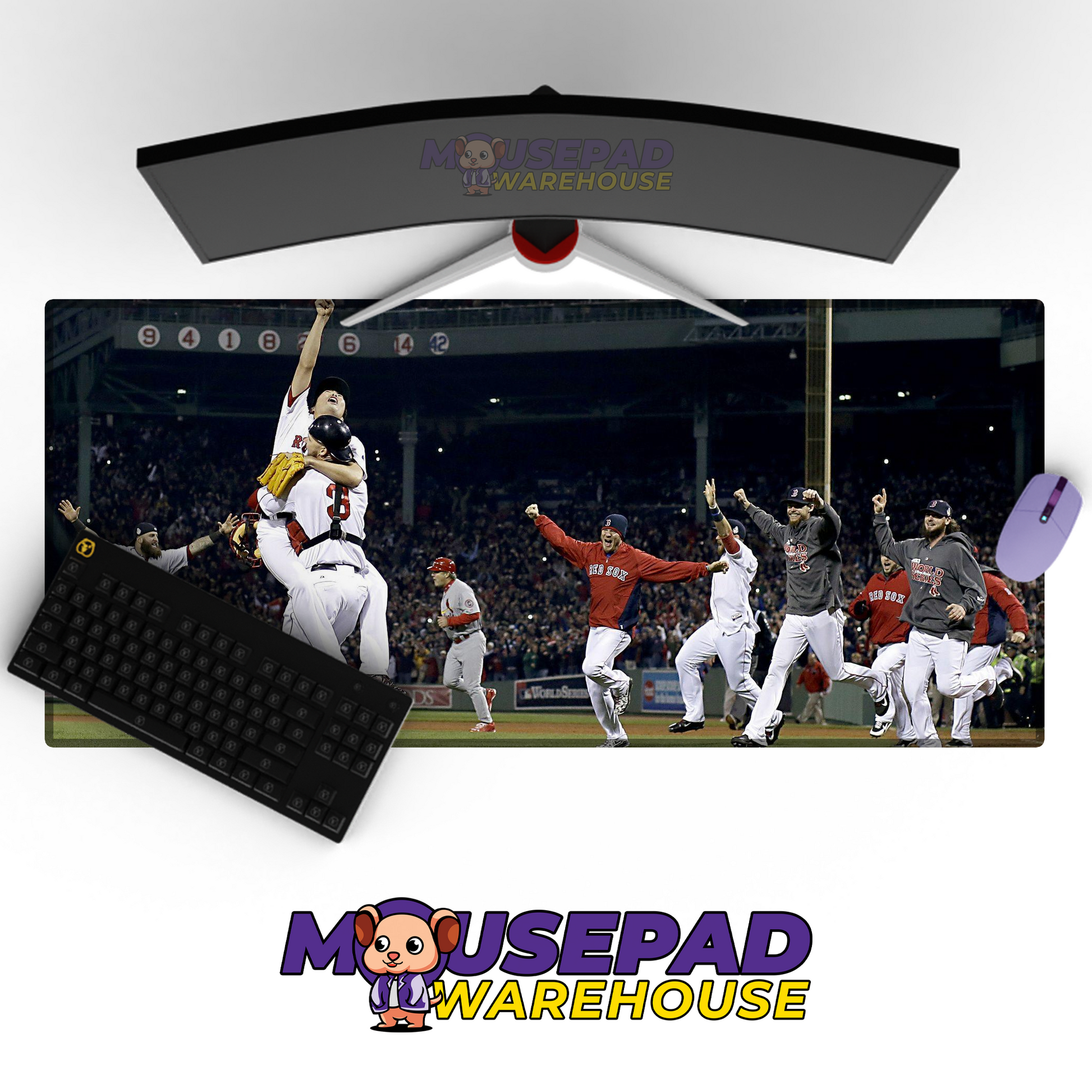 Boston Red Sox V21 Mousepad Mockup