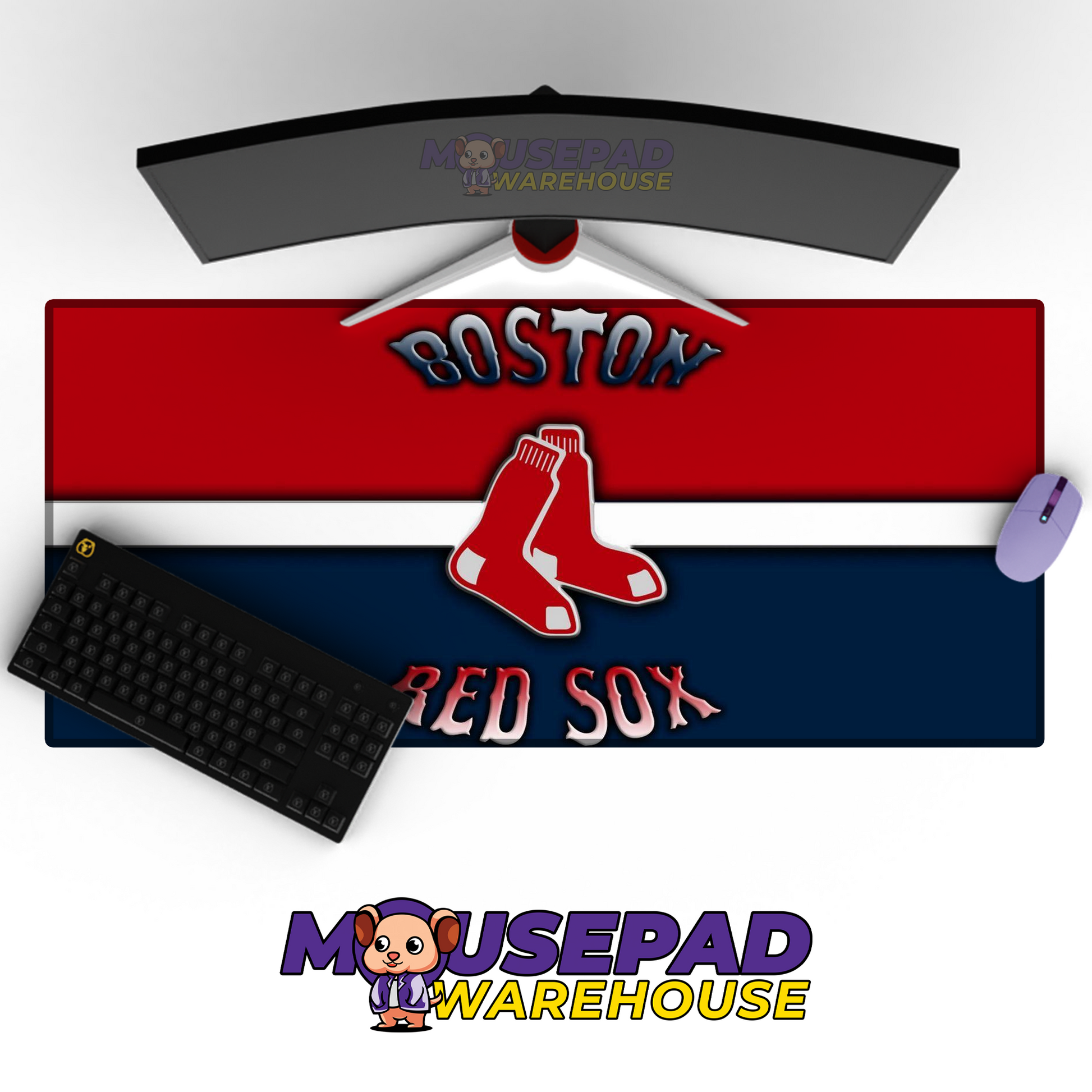 Boston Red Sox V24 Mousepad Mockup