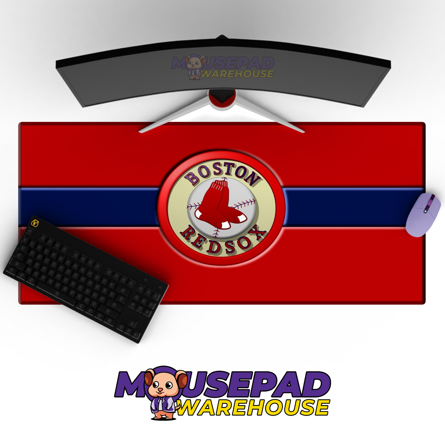 Boston Red Sox V27 Mousepad Mockup