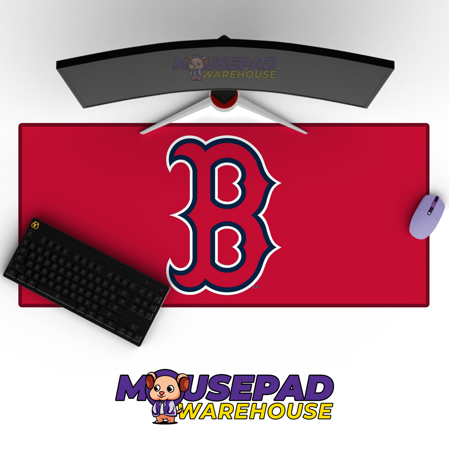 Boston Red Sox V29 Mousepad Mockup