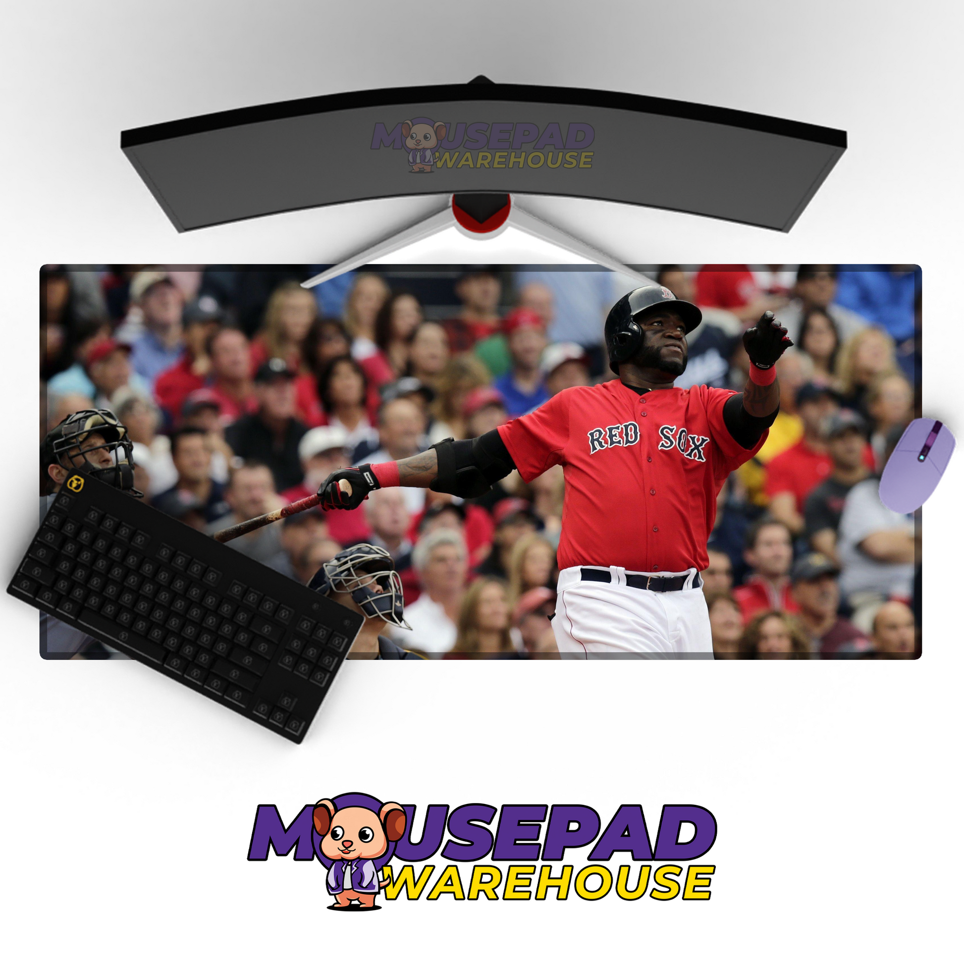 Boston Red Sox V2 Mousepad Mockup