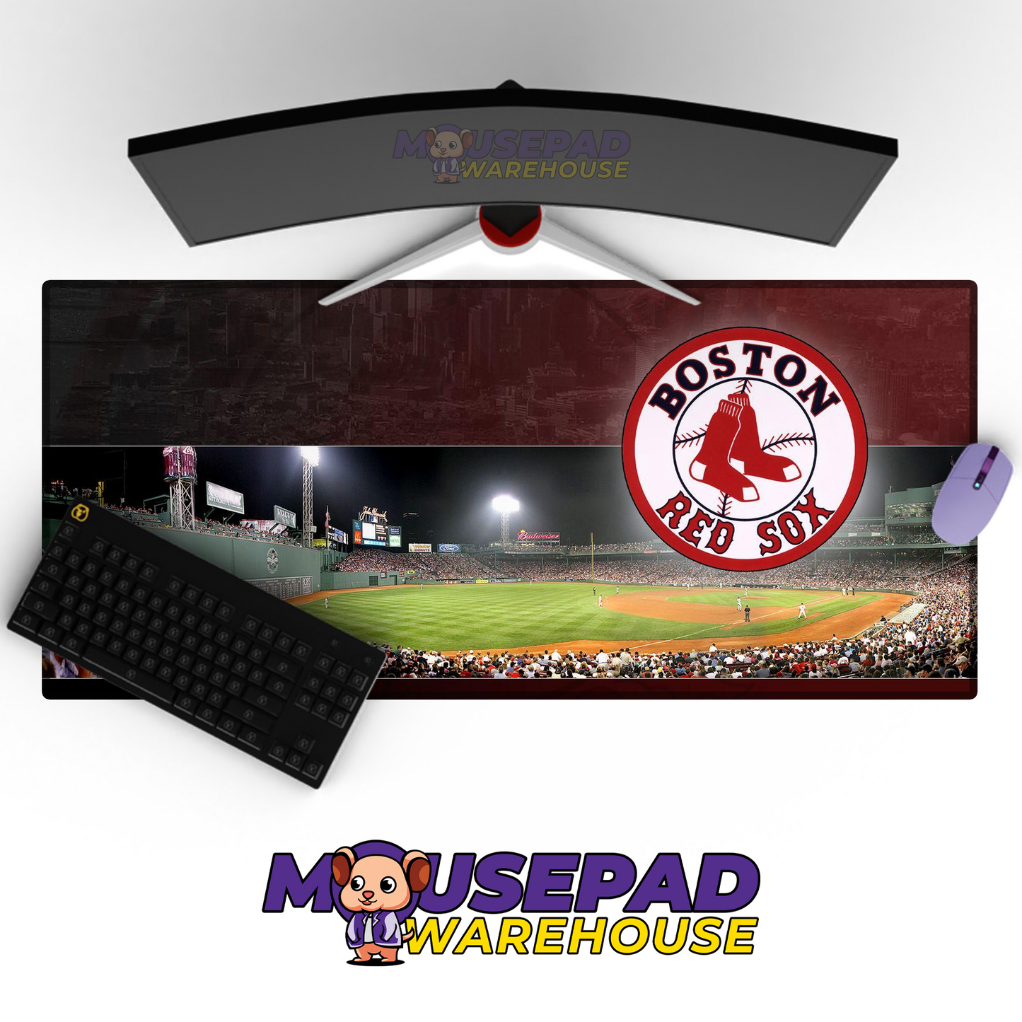 Boston Red Sox V6 Mousepad Mockup