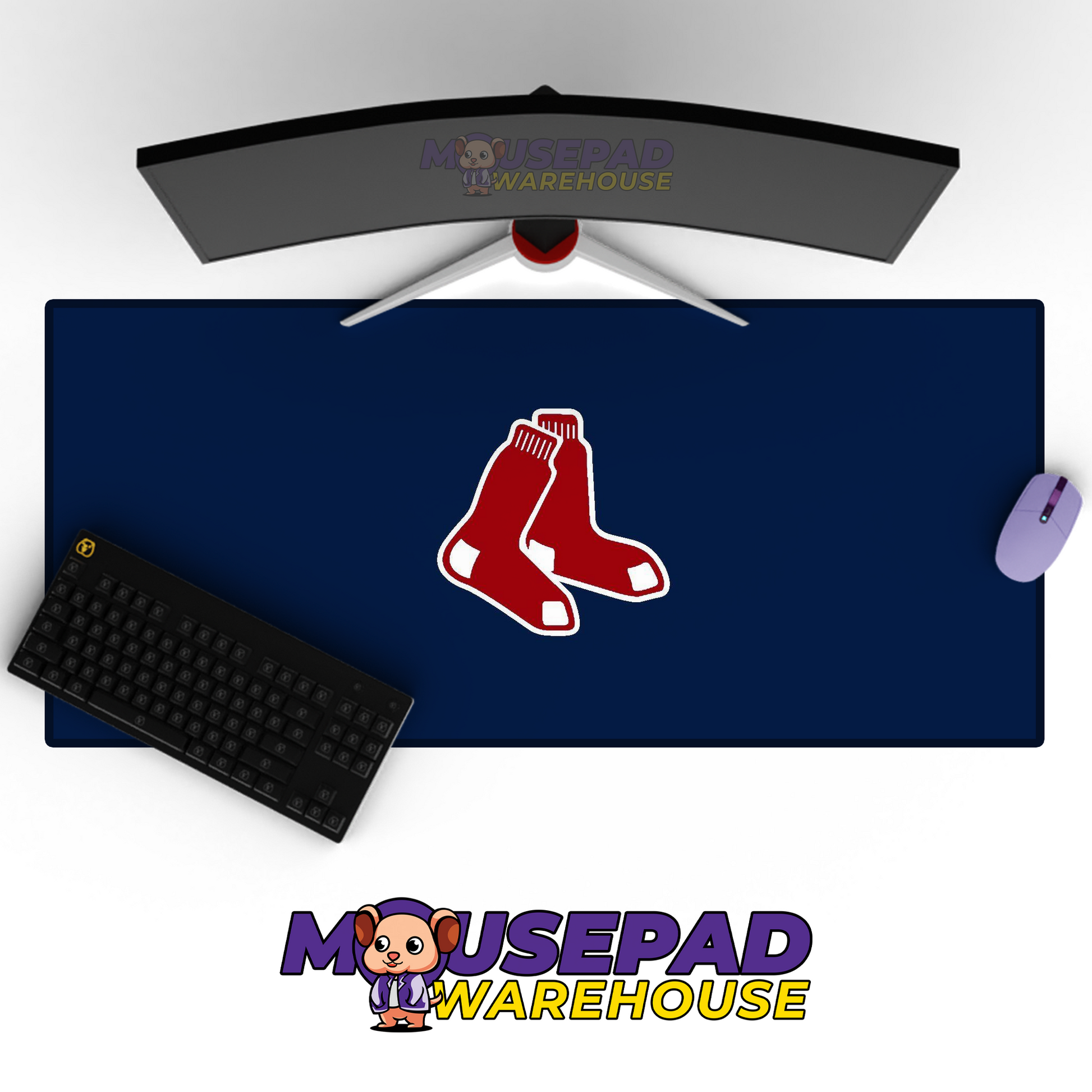 Boston Red Sox V7 Mousepad Mockup