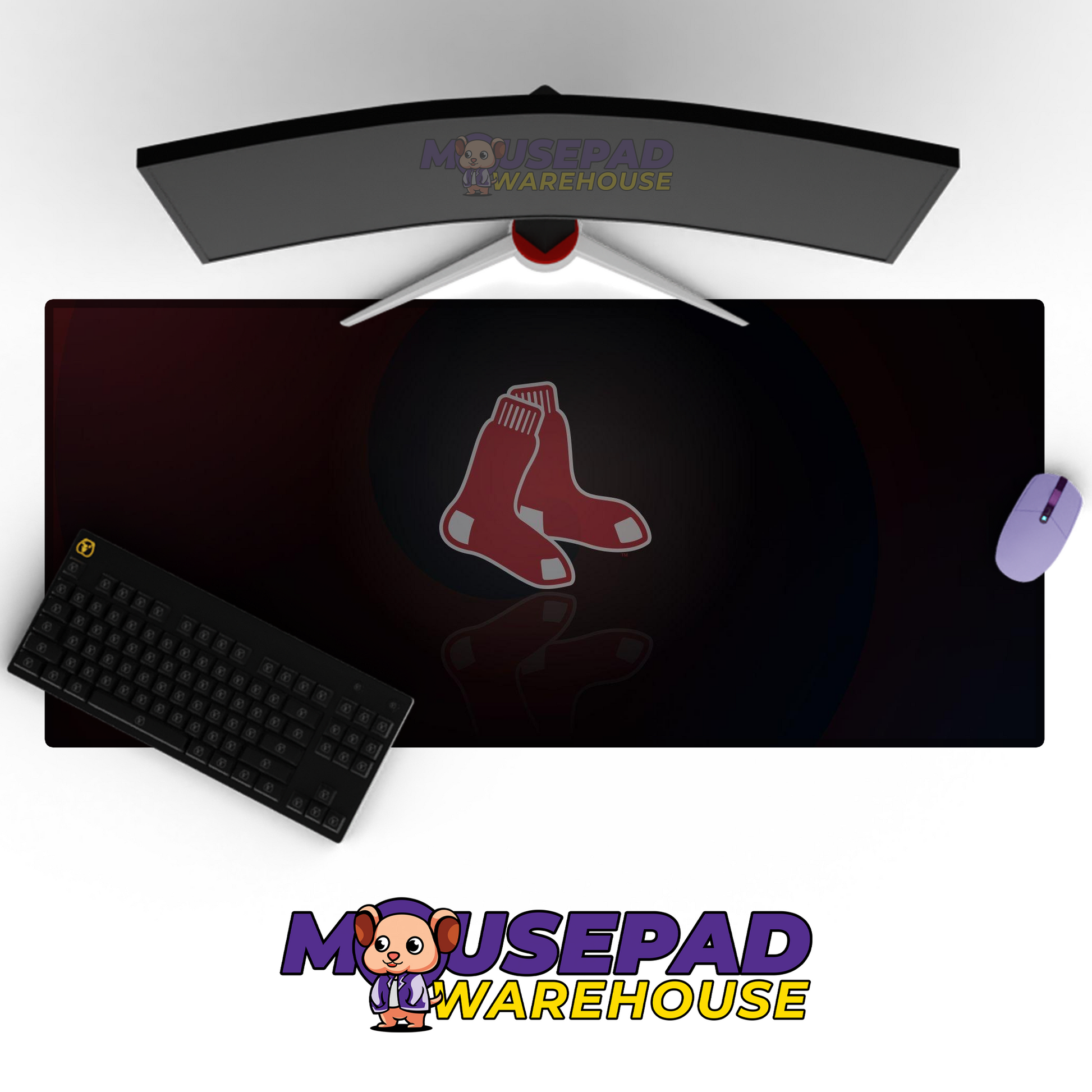 Boston Red Sox V8 Mousepad Mockup
