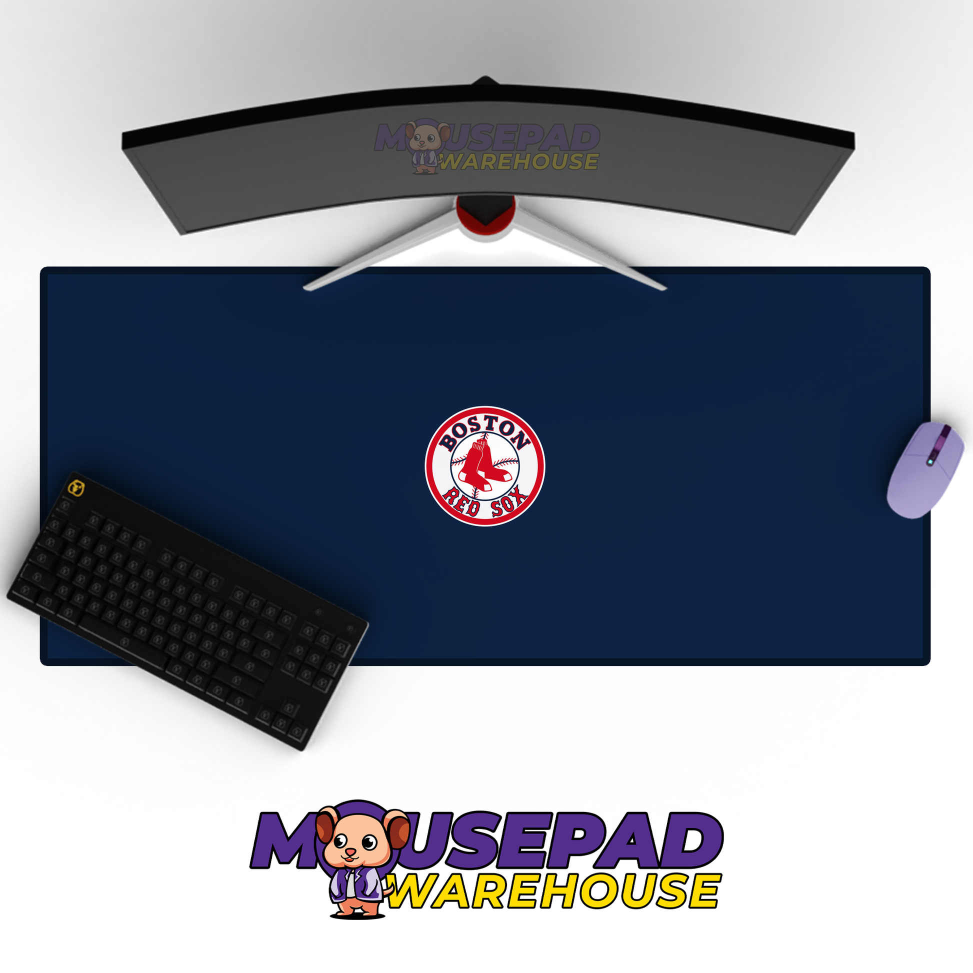 Boston Red Sox V9 Mousepad Mockup