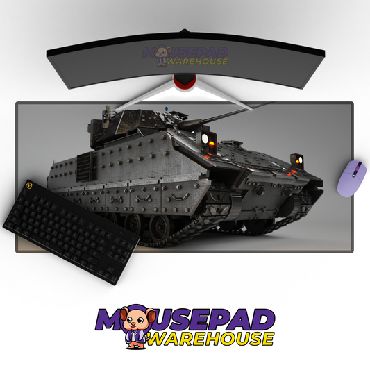 Bradley Fighting Vehicle V10 Mousepad Deskmat Mockup