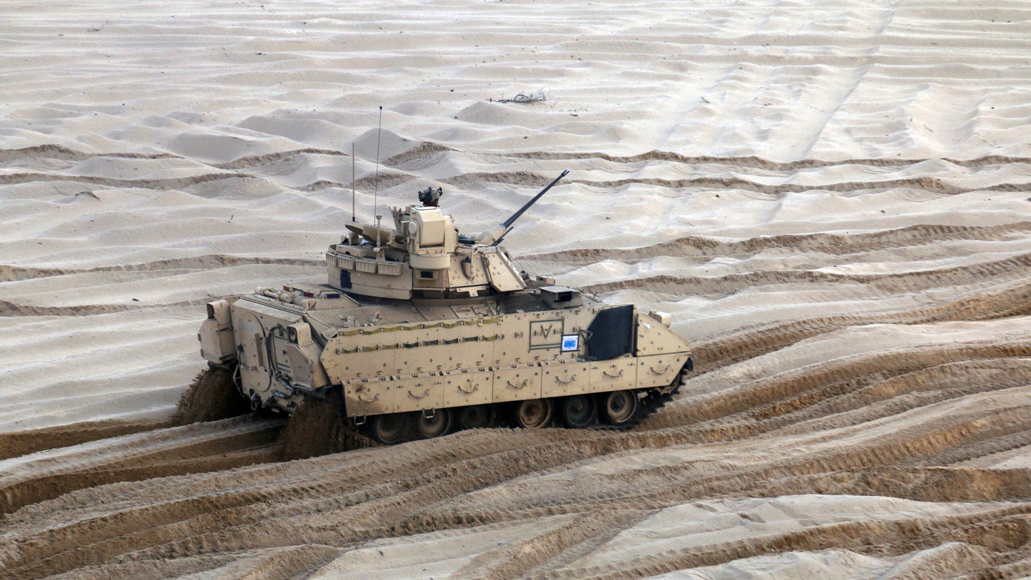 Bradley Fighting Vehicle V11 Mousepad Deskmat