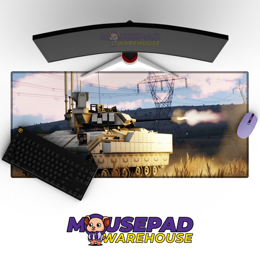 Bradley Fighting Vehicle V14 Mousepad Deskmat Mockup