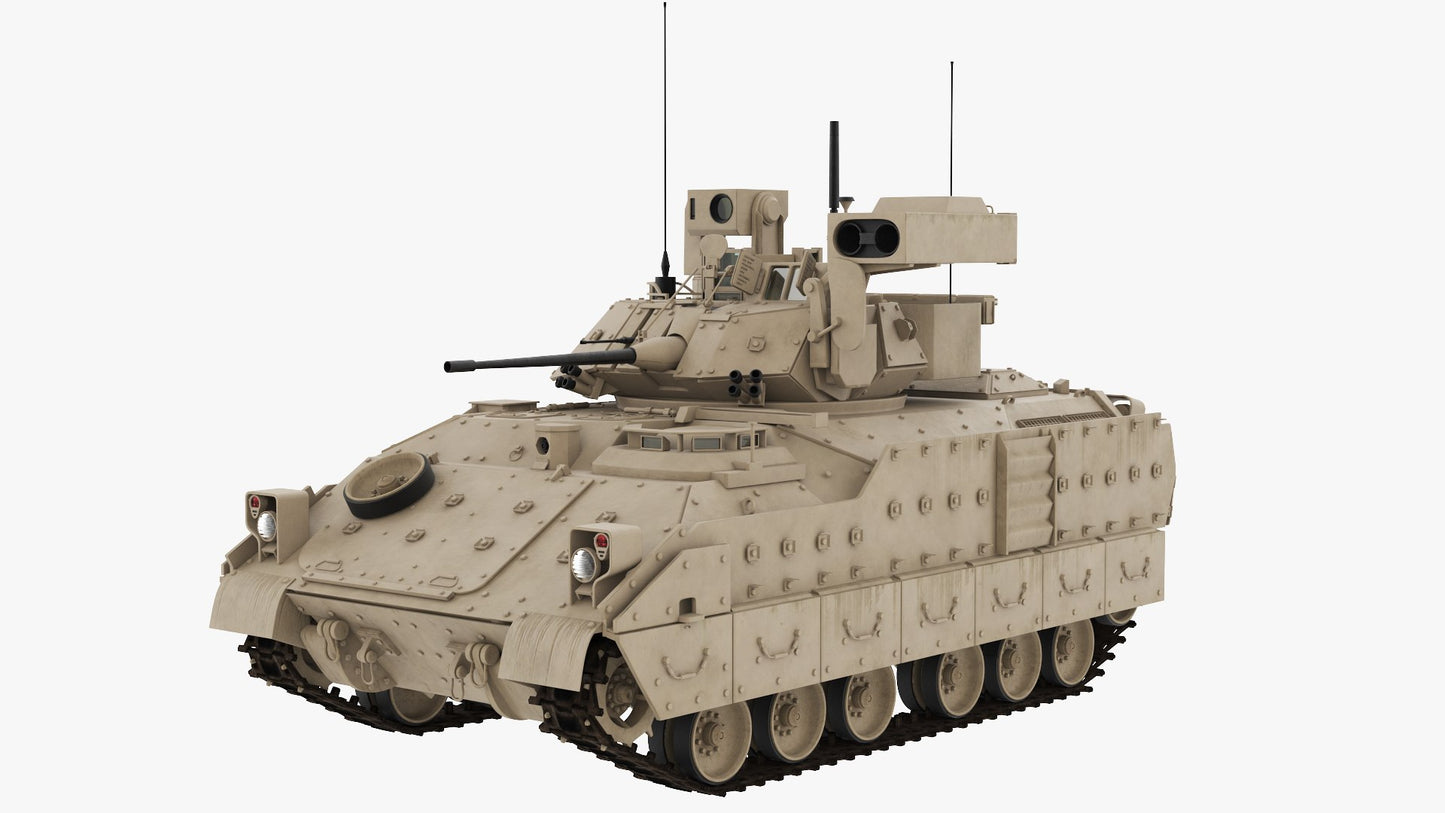 Bradley Fighting Vehicle V15 Mousepad Deskmat