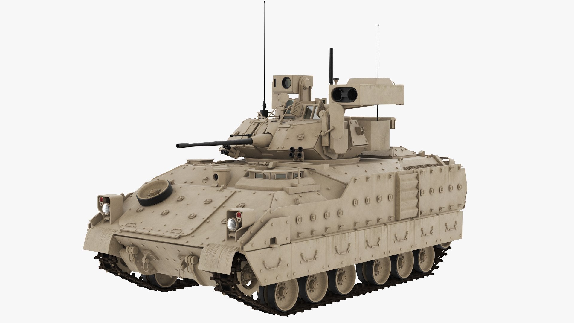 Bradley Fighting Vehicle V15 Mousepad Deskmat