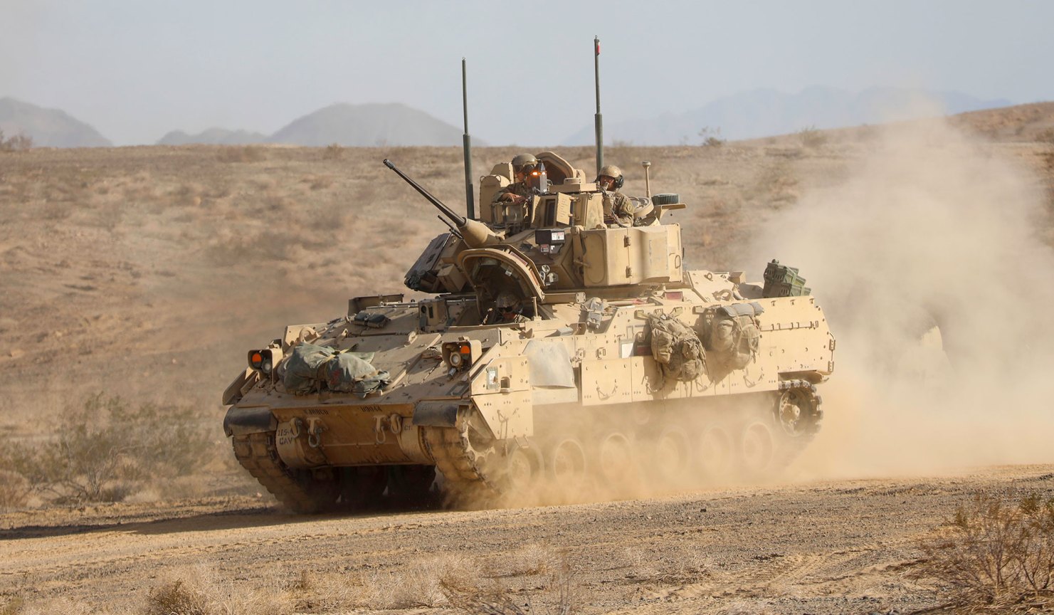 Bradley Fighting Vehicle V3 Mousepad Deskmat