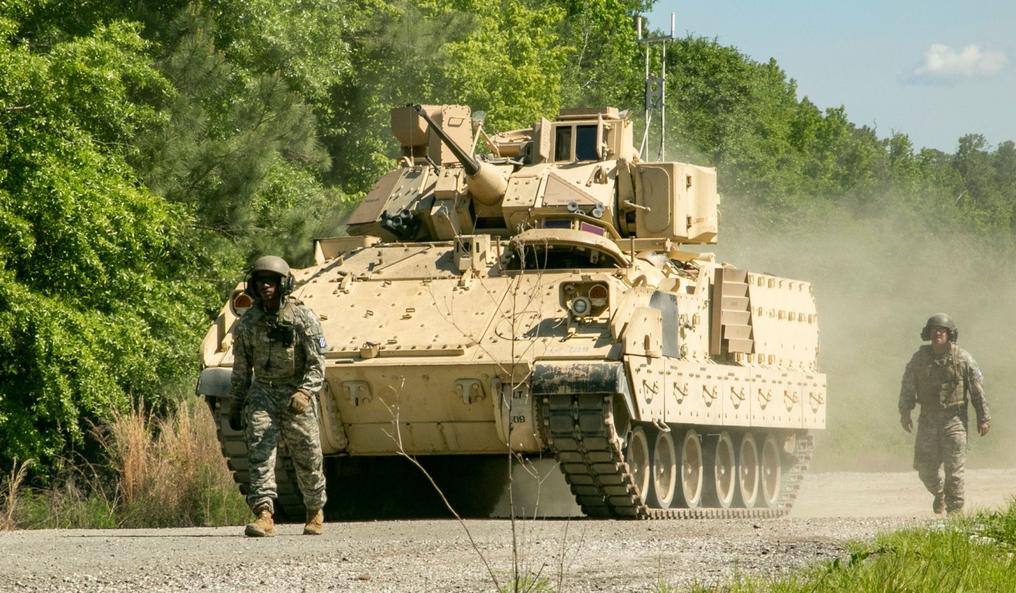 Bradley Fighting Vehicle V6 Mousepad Deskmat