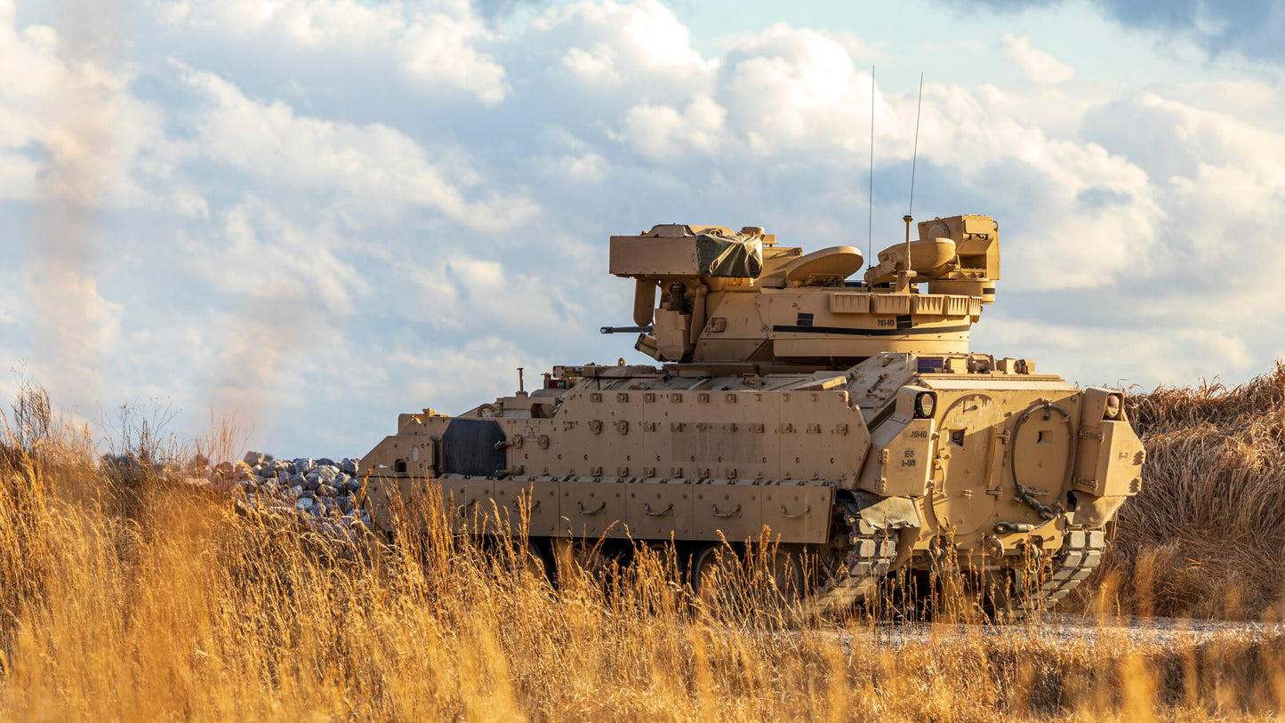 Bradley Fighting Vehicle V7 Mousepad Deskmat