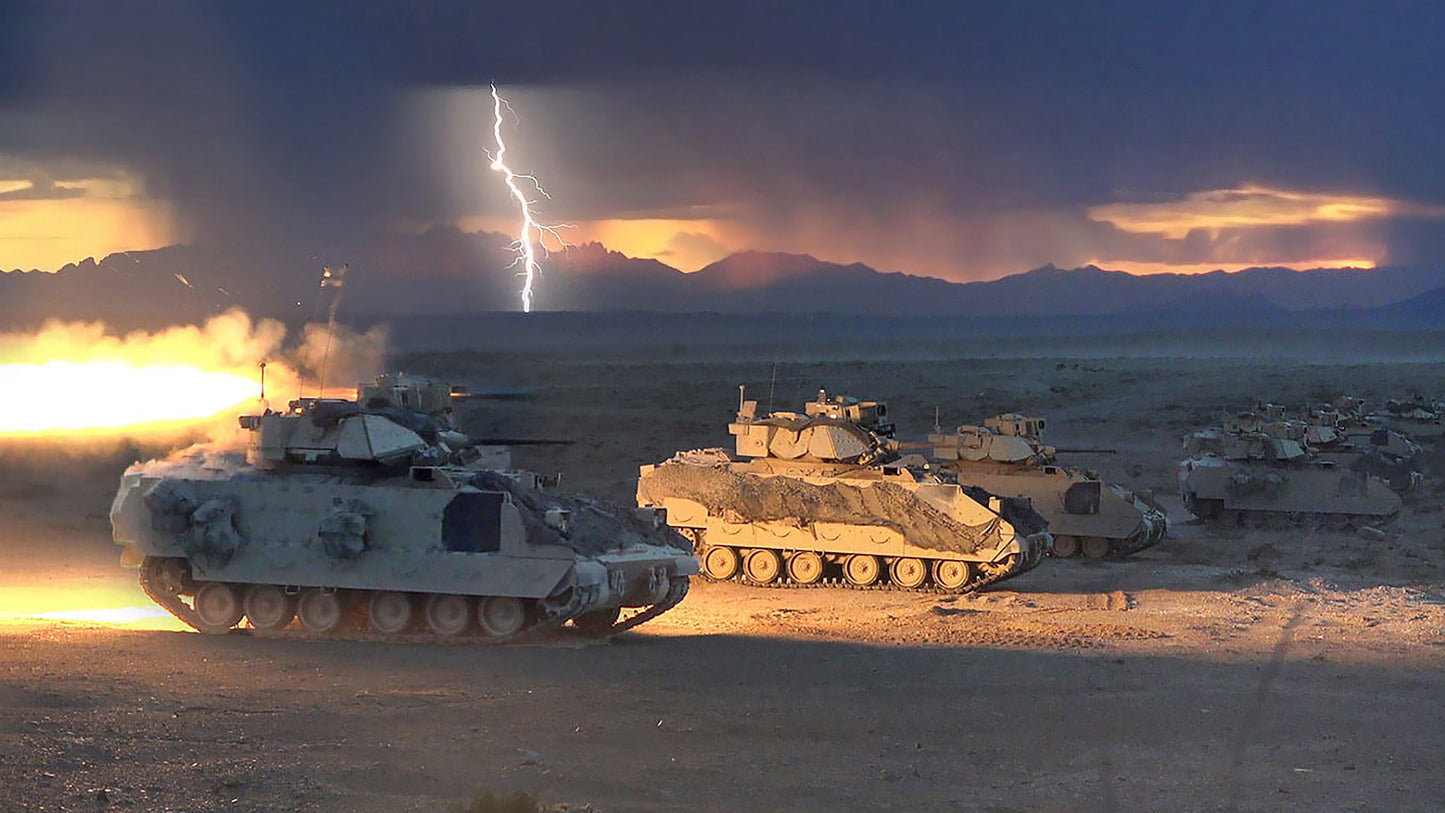 Bradley Fighting Vehicle V8 Mousepad Deskmat