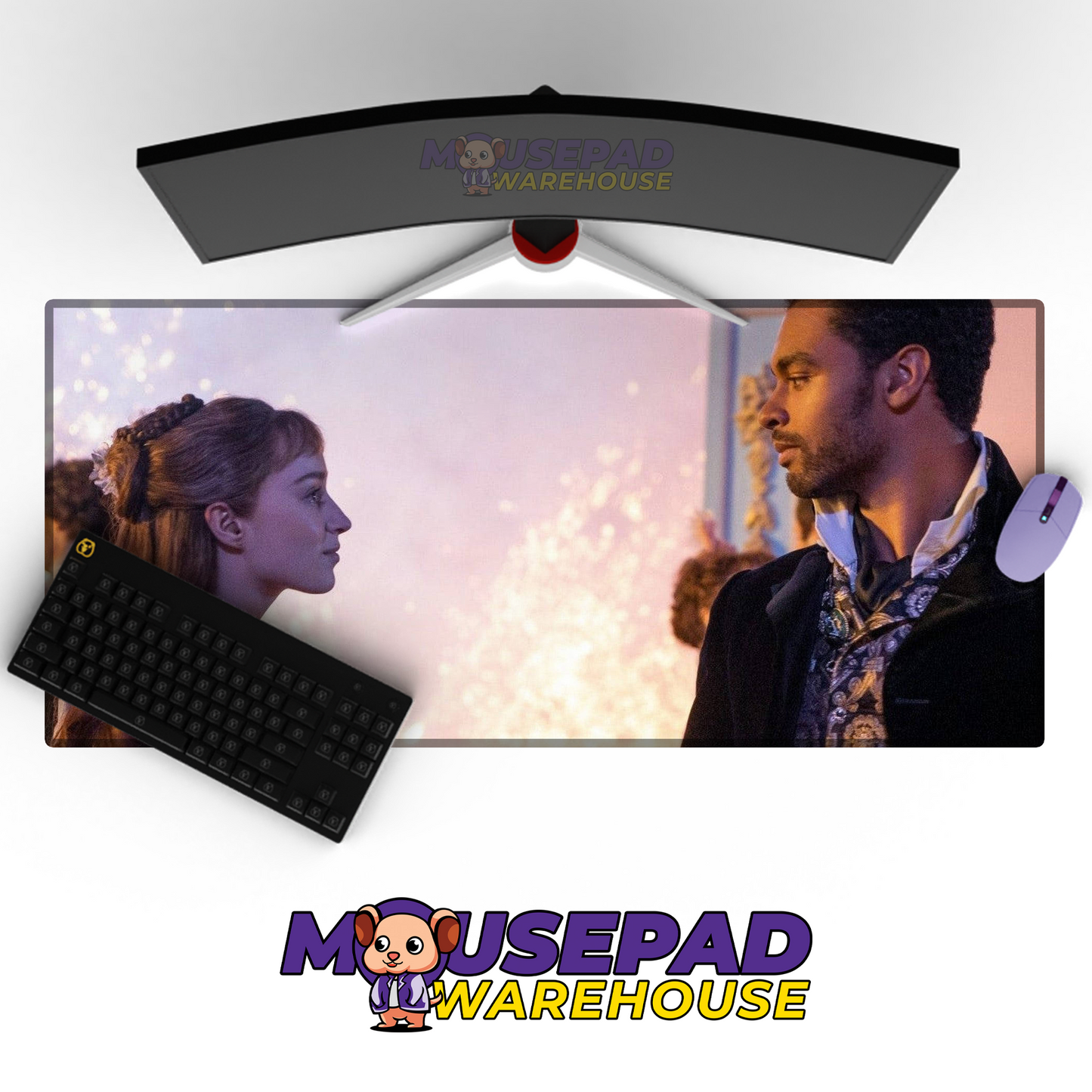Bridgerton V10 Mousepad Mockup