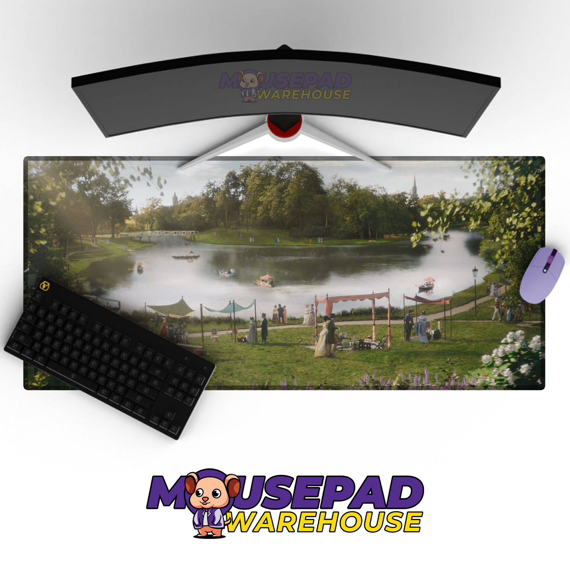 Bridgerton V11 Mousepad Mockup