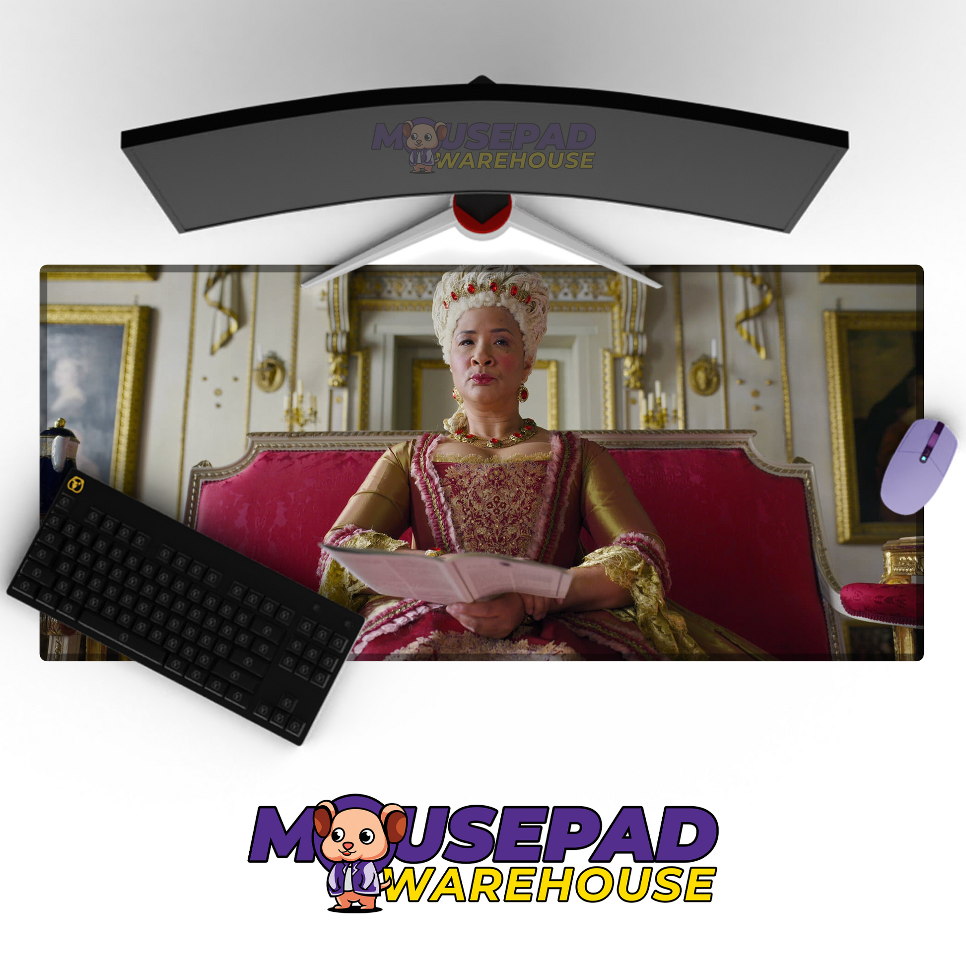 Bridgerton V12 Mousepad Mockup