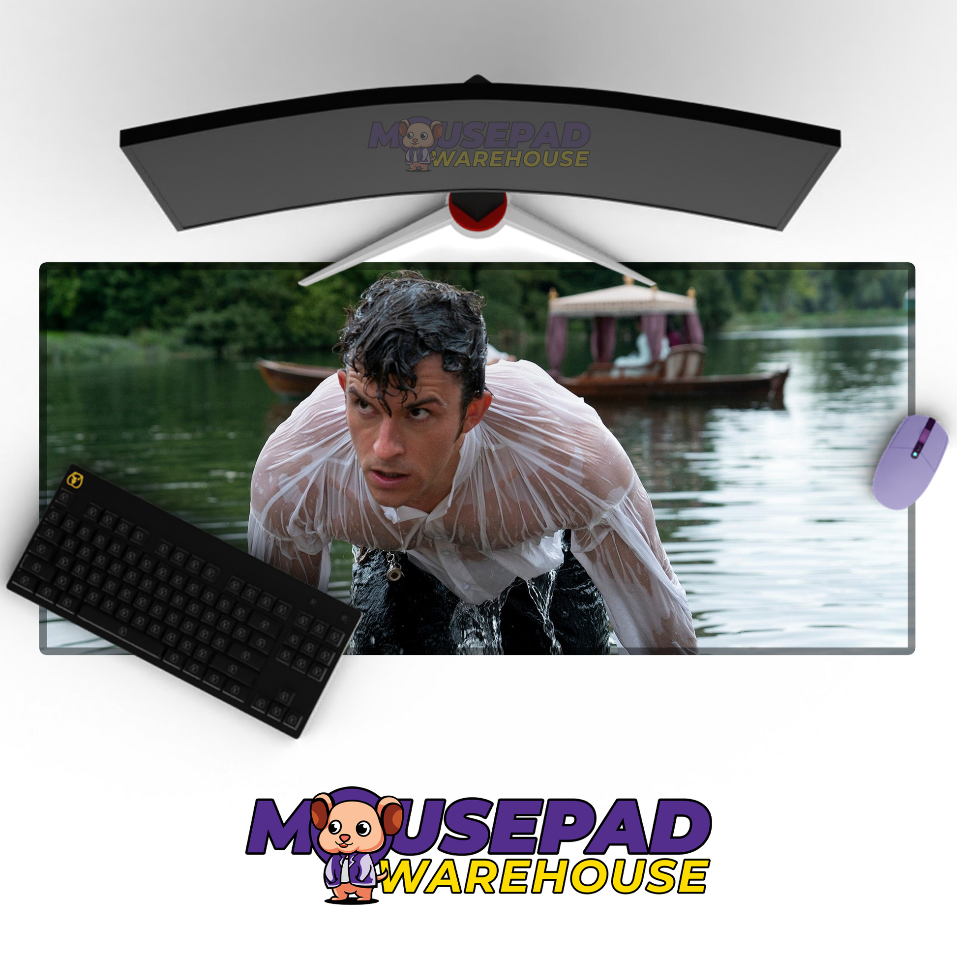 Bridgerton V13 Mousepad Mockup