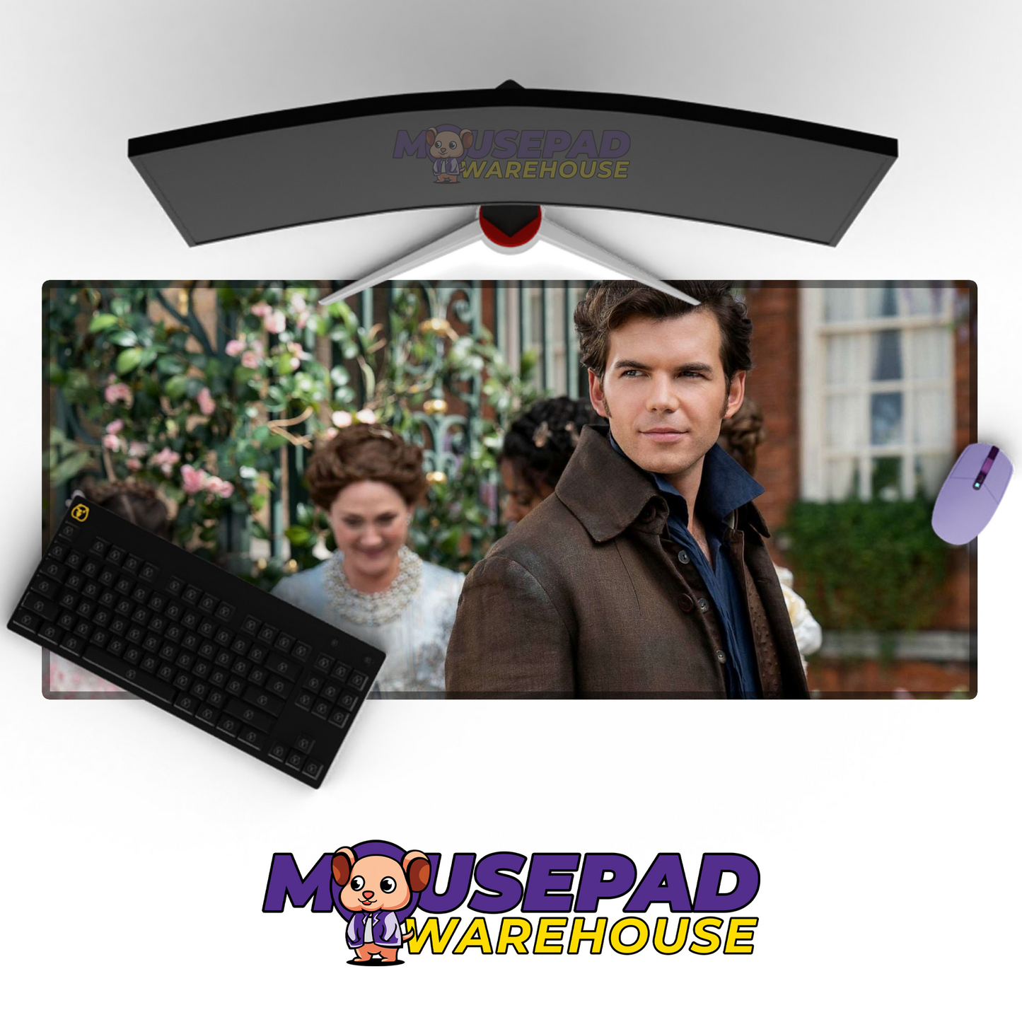 Bridgerton V15 Mousepad Mockup