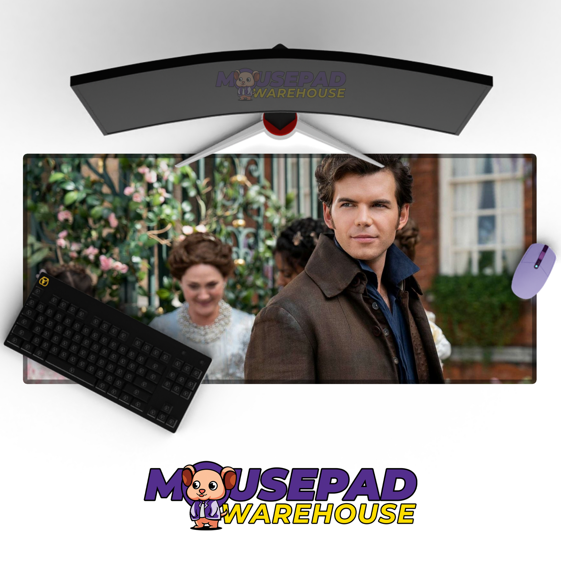 Bridgerton V15 Mousepad Mockup