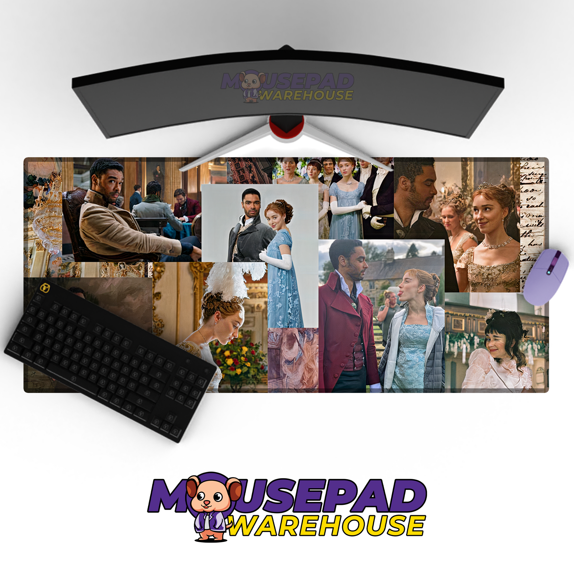 Bridgerton V16 Mousepad Mockup