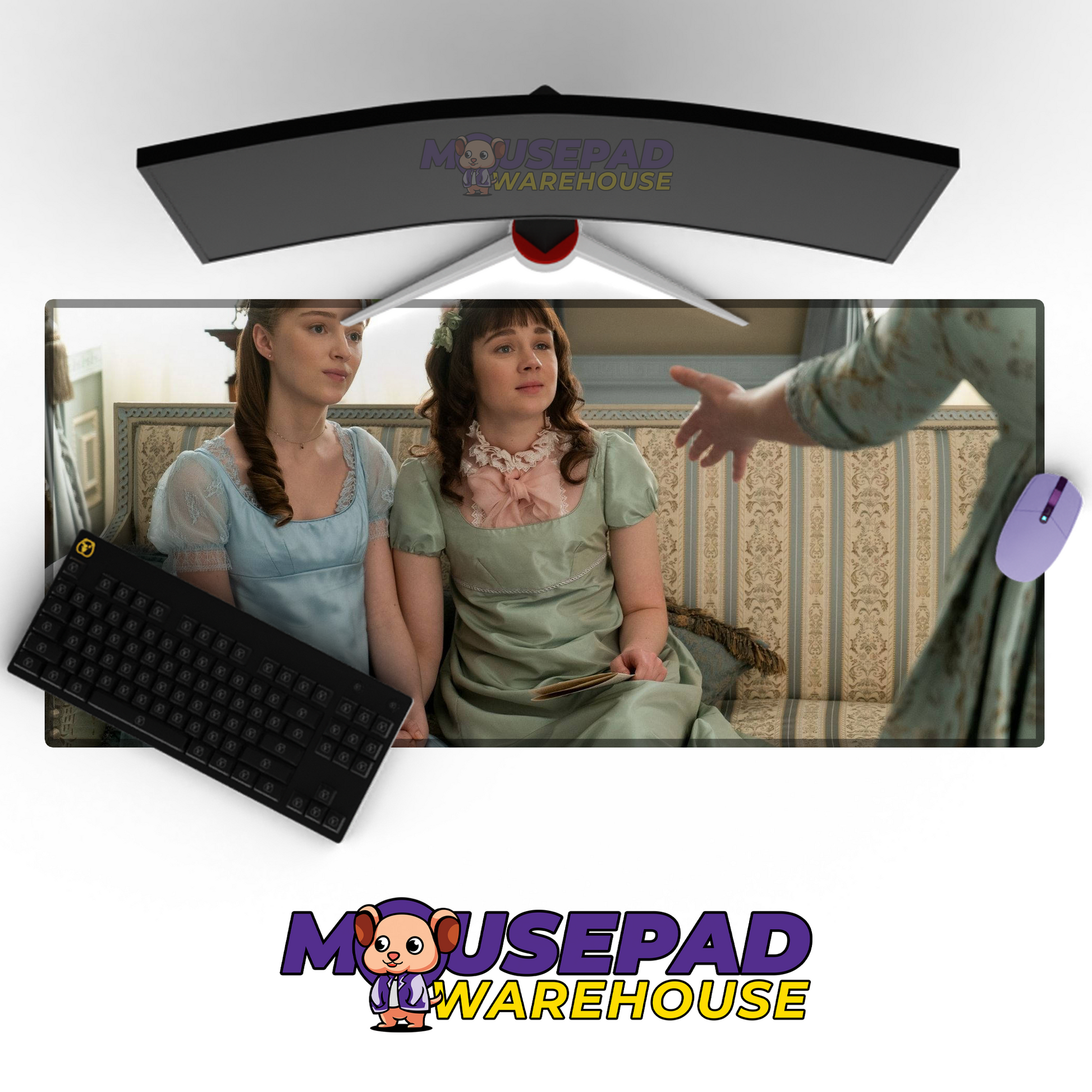 Bridgerton V18 Mousepad Mockup