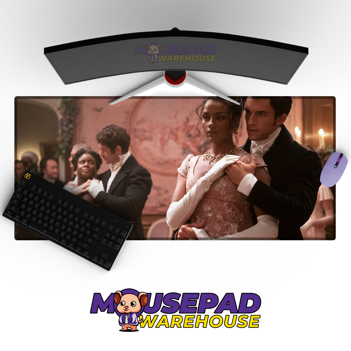 Bridgerton V19 Mousepad Mockup