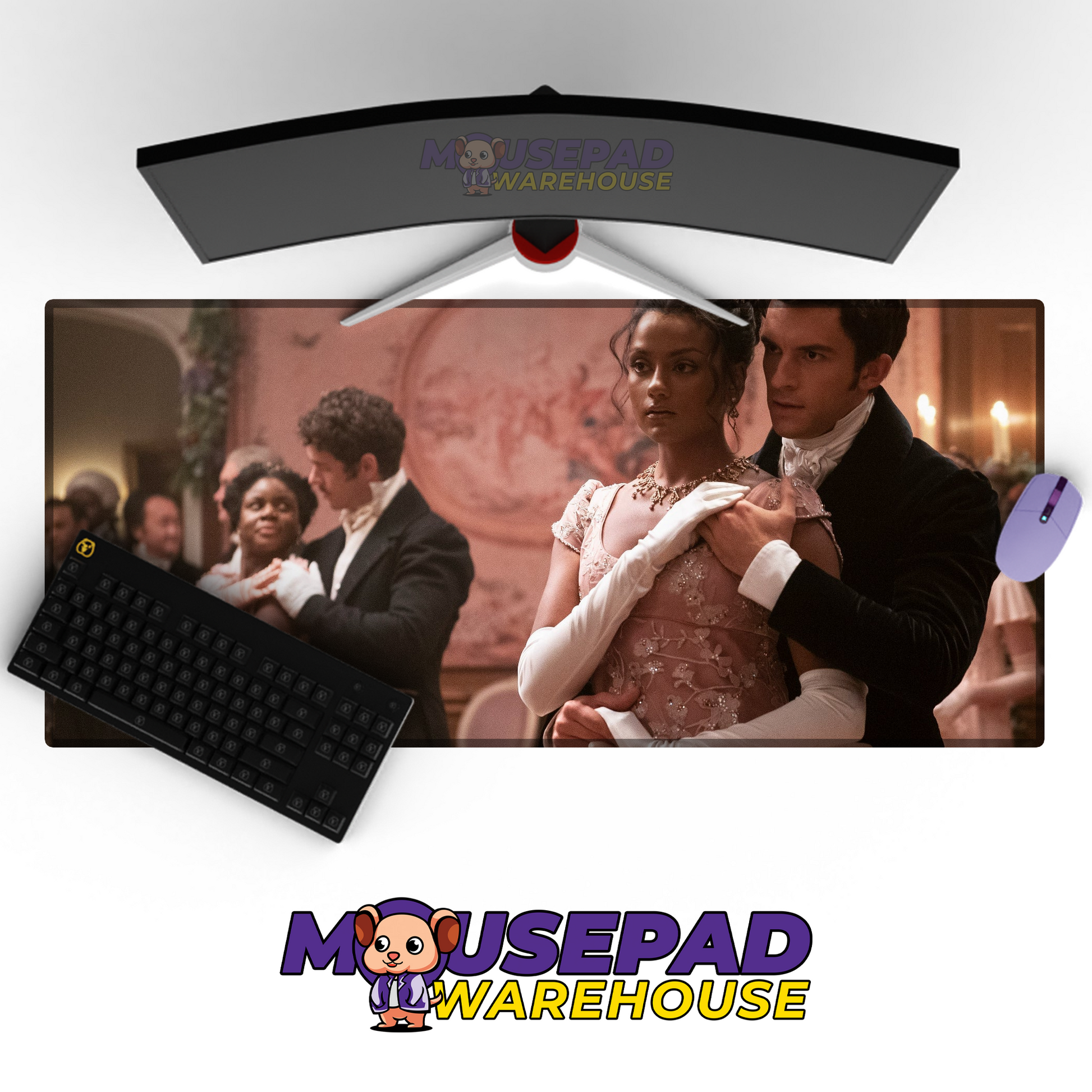 Bridgerton V19 Mousepad Mockup