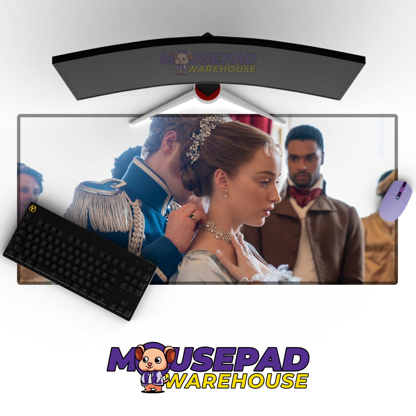 Bridgerton V20 Mousepad Mockup