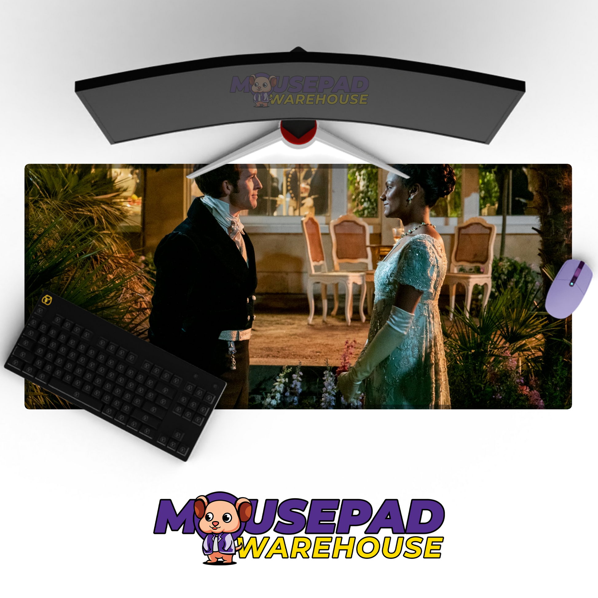 Bridgerton V23 Mousepad Mockup