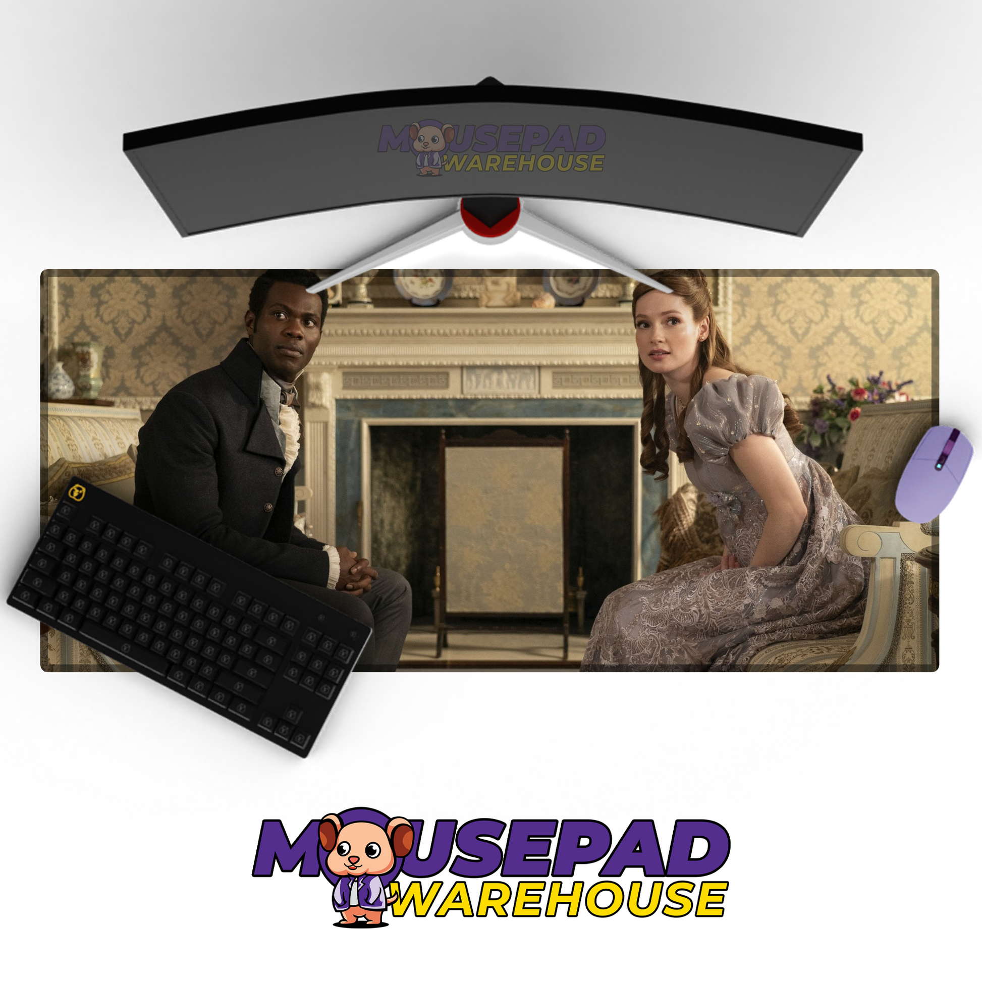 Bridgerton V24 Mousepad Mockup