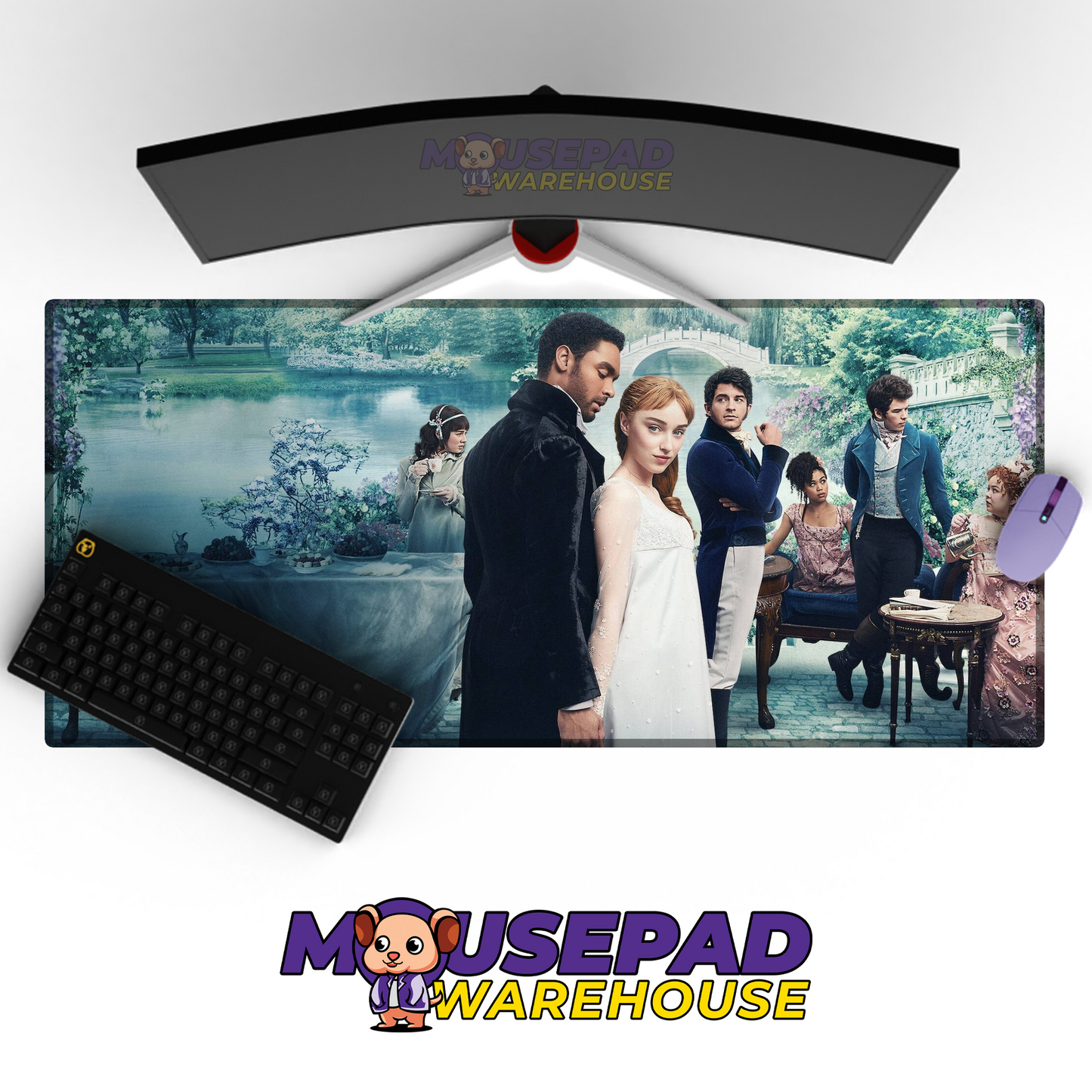 Bridgerton V26 Mousepad Mockup