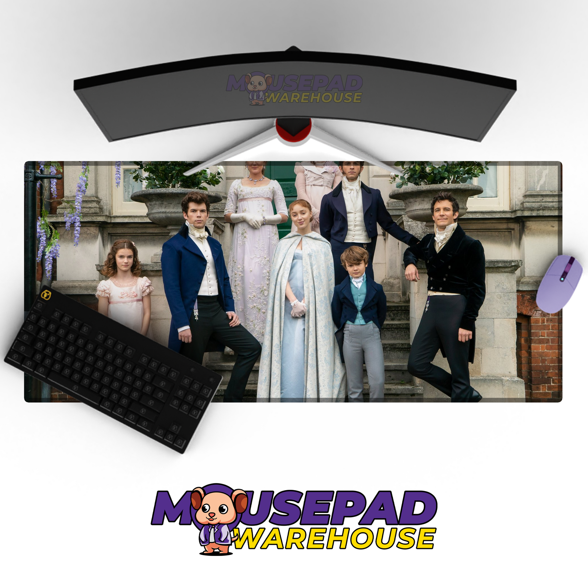 Bridgerton V27 Mousepad Mockup