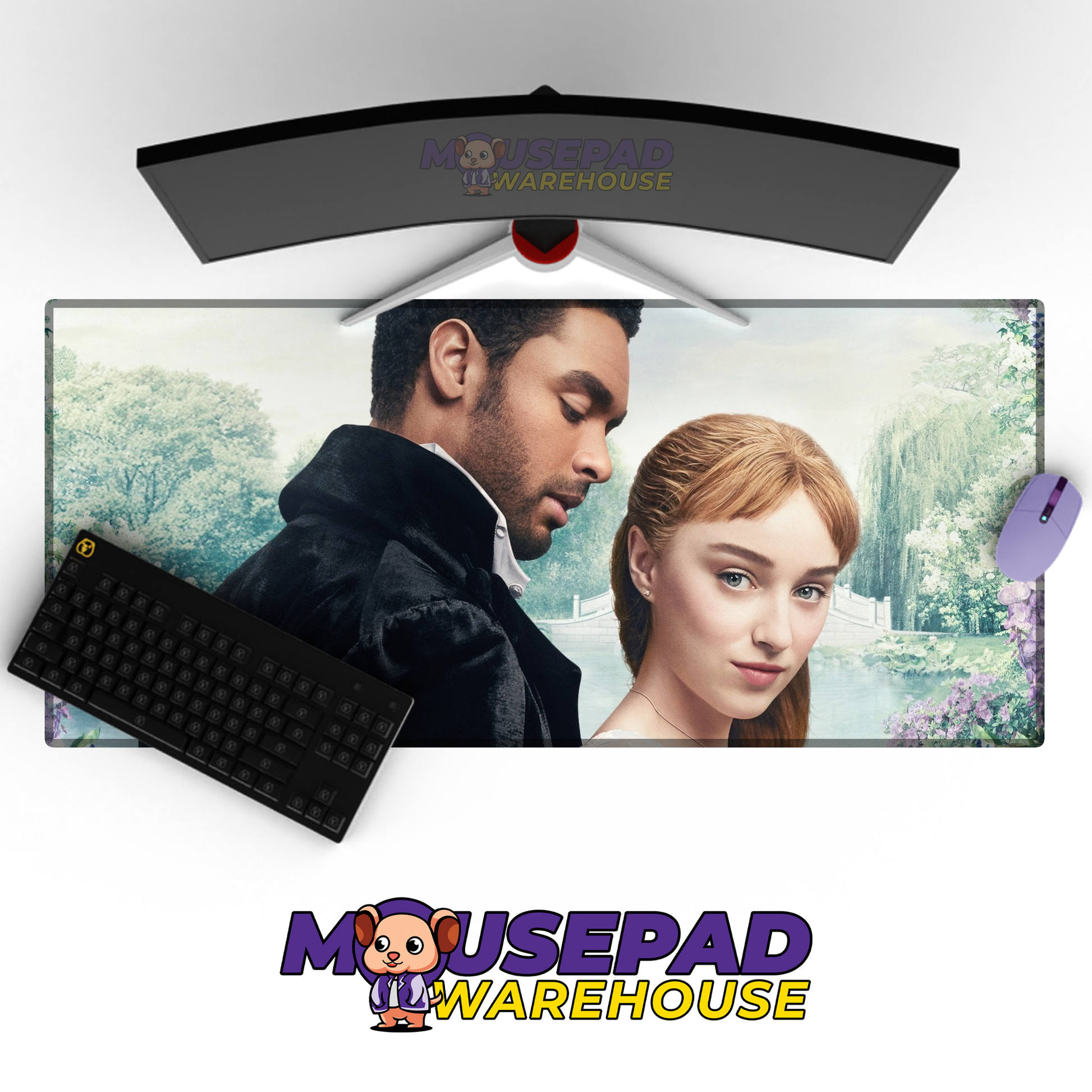 Bridgerton V3 Mousepad Mockup