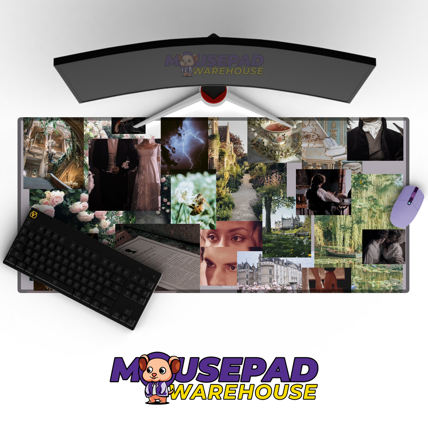 Bridgerton V6 Mousepad Mockup