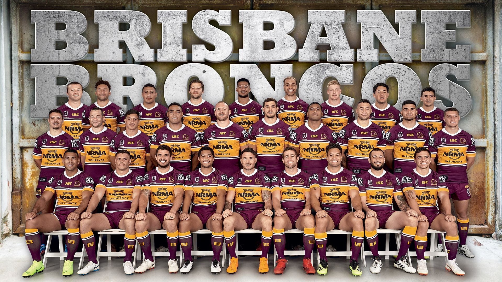 Brisbane Broncos V4 Mousepad Deskmat