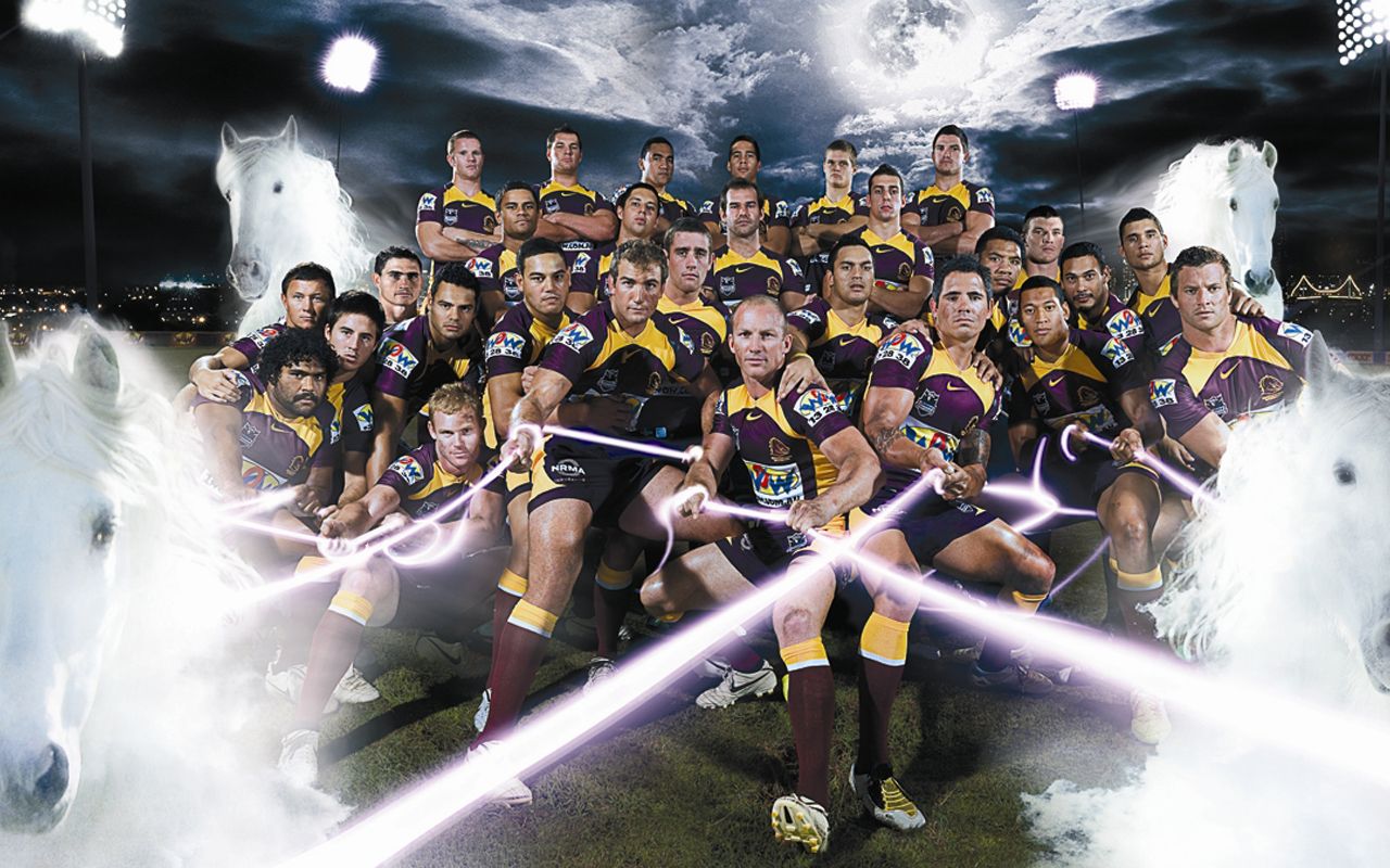 Brisbane Broncos V5 Mousepad Deskmat