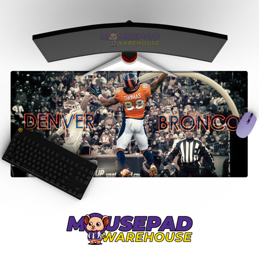 Brisbane Broncos V9 Mousepad Deskmat Mockup