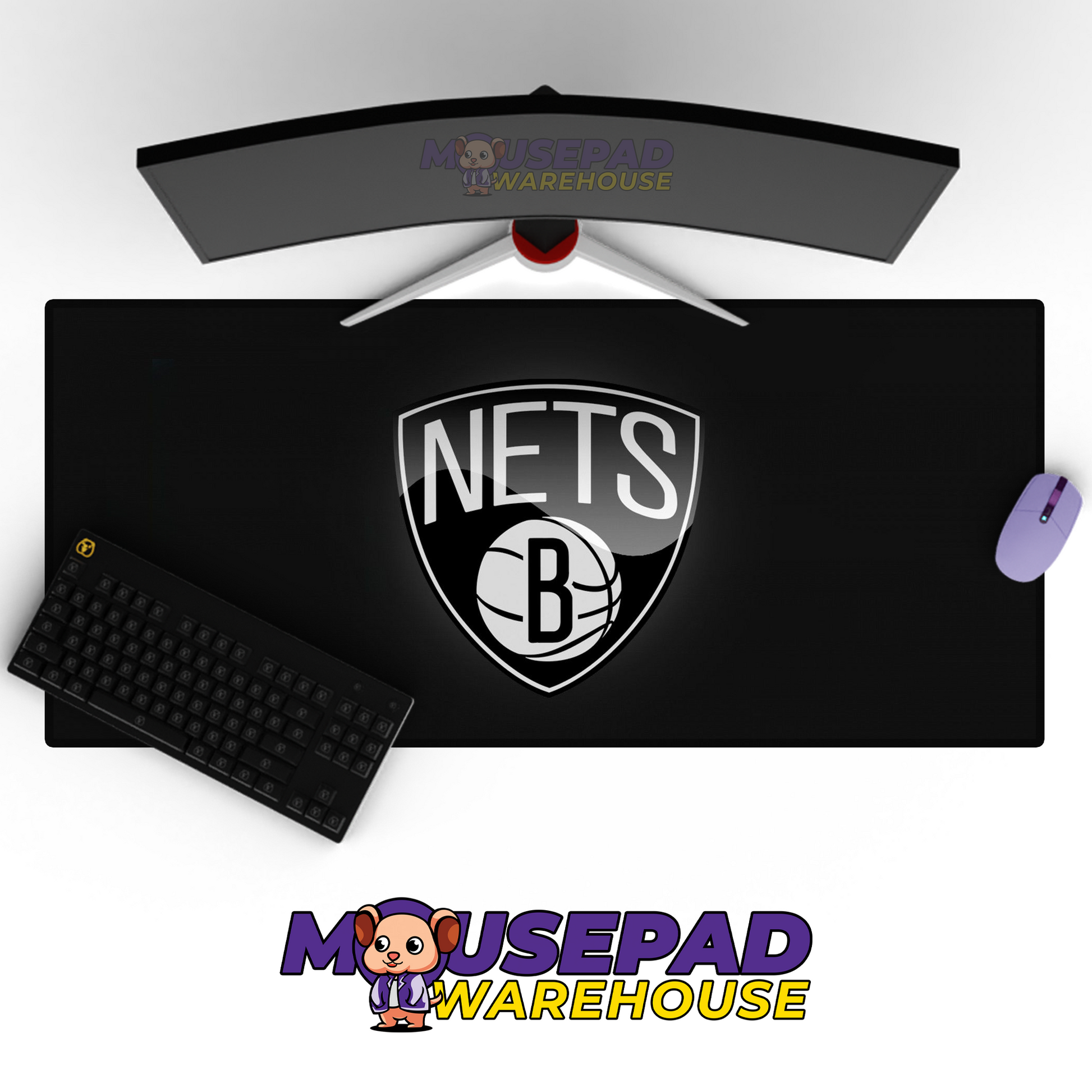 Brooklyn Nets V11 Mousepad Mockup