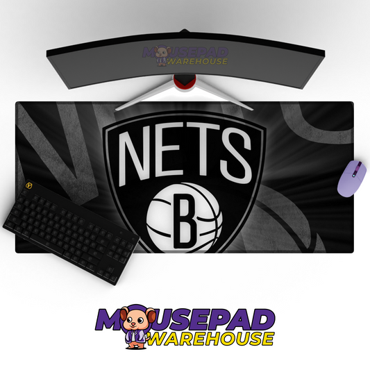 Brooklyn Nets V16 Mousepad Mockup