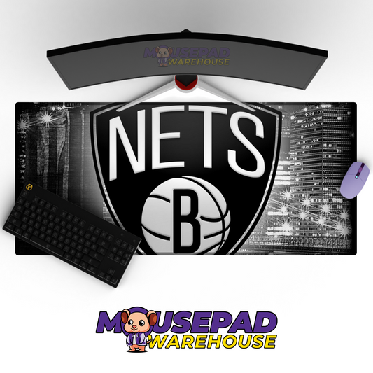 Brooklyn Nets V7 Mousepad Mockup