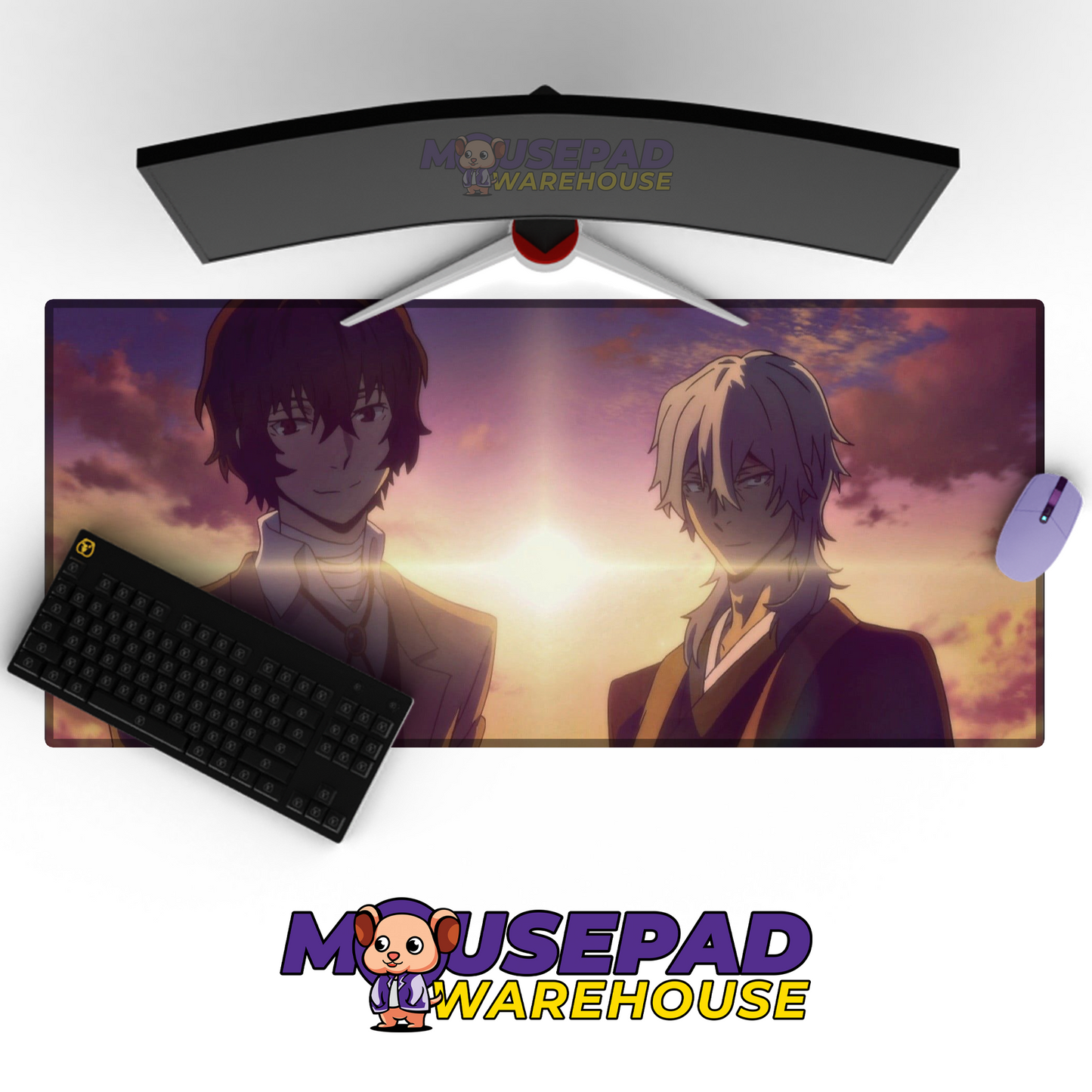 Bungo Stray Dogs V13 Mousepad Mockup