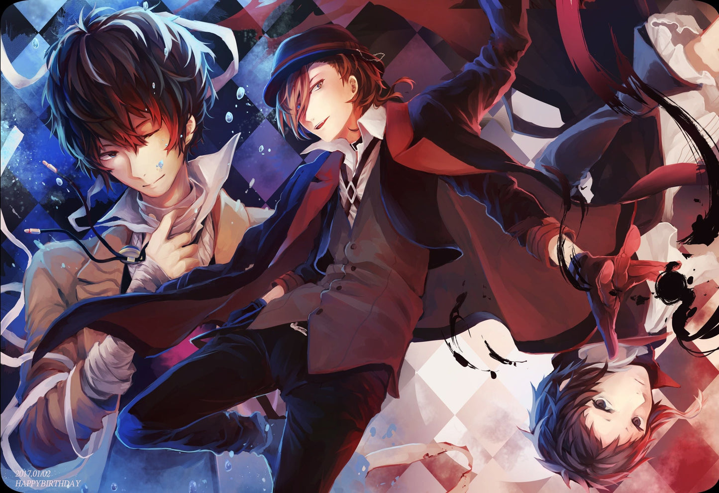 Bungo Stray Dogs V16 Mousepad