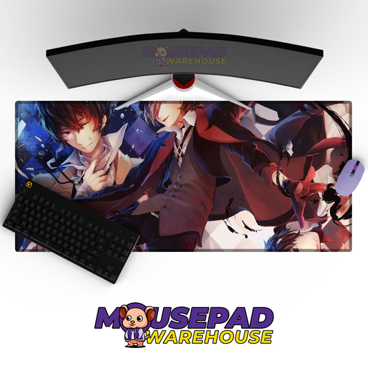 Bungo Stray Dogs V16 Mousepad Mockup