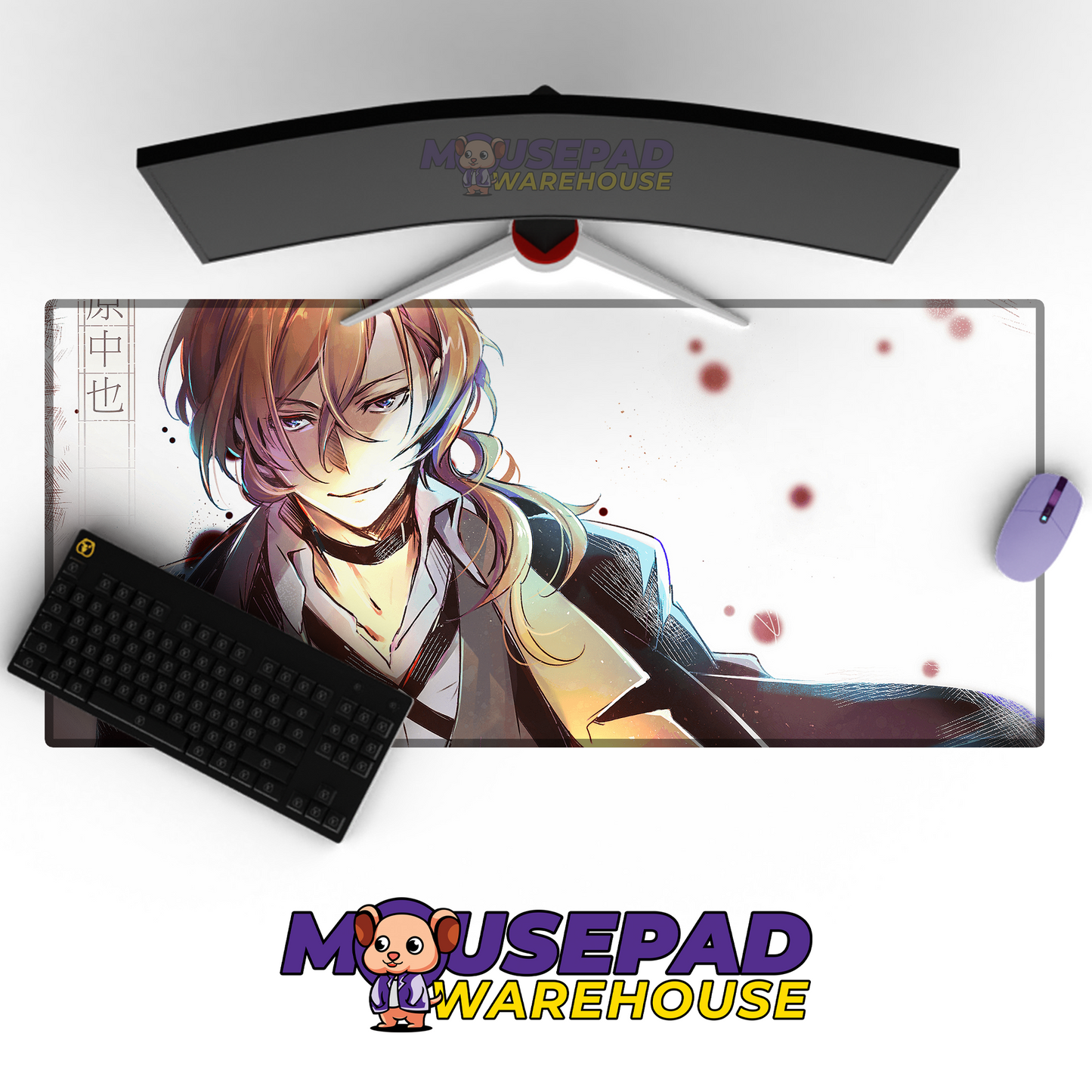 Bungo Stray Dogs V17 Mousepad Mockup
