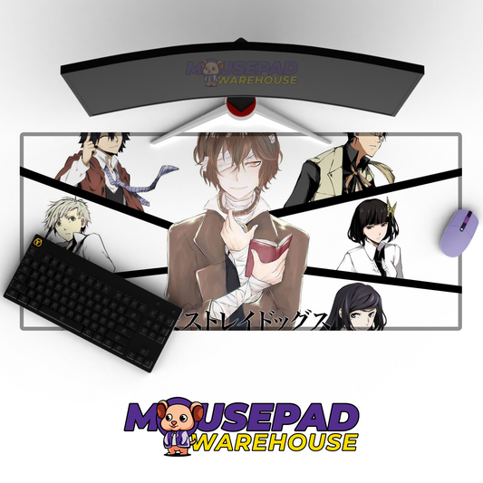 Bungo Stray Dogs V1 Mousepad Mockup