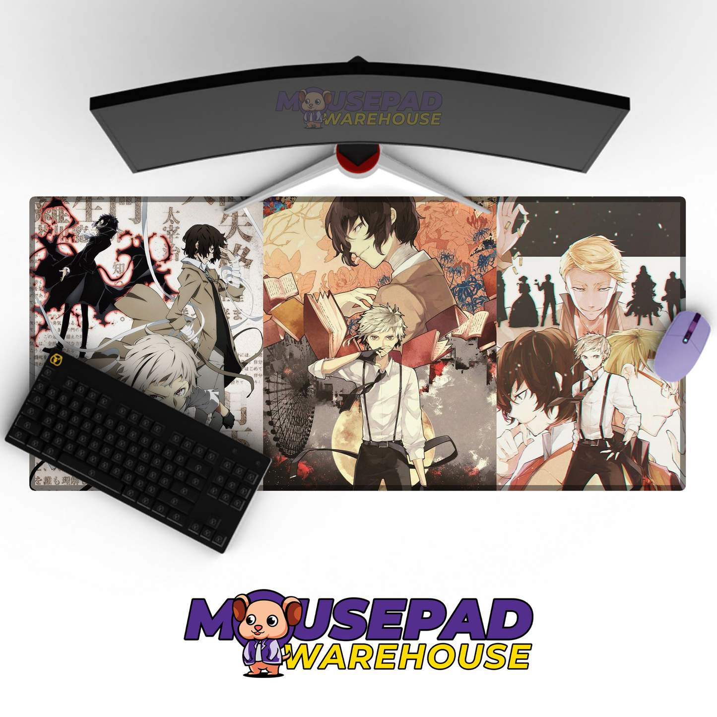 Bungo Stray Dogs V22 Mousepad Mockup